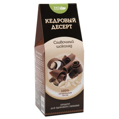 Кедровый десерт Сливочный шоколад, 150 г в Москве