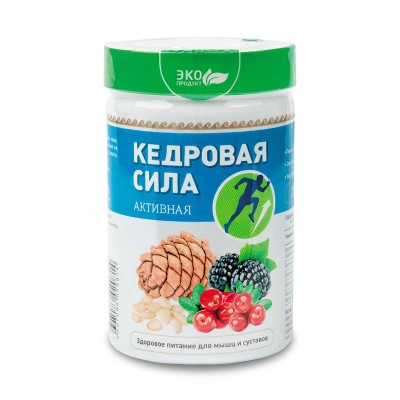 Кедровая сила - Активная, белково-витаминный продукт, 237 г в Москве