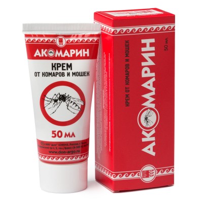 Крем от комаров и мошек Акомарин, 50 мл в Москве